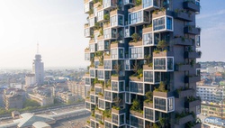 В Китае построили жилой комплекс с «вертикальным лесом»