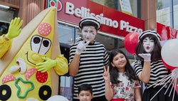 Детский праздник в Bellissimo Pizza