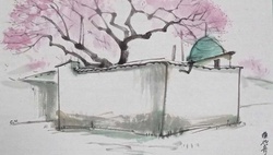 Выставка «Время весны» в Караван-сарае культуры Икуо Хираямы