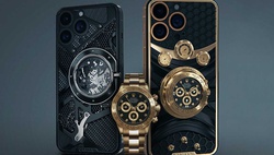 Caviar представила iPhone 14 Pro со встроенными часами Rolex