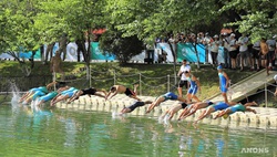 Соревнования по триатлону и акватлону в парке «Янги Узбекистон»