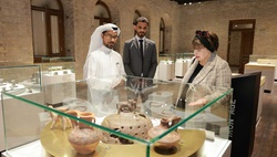 В Самарканде открылась выставка археологических находок эмирата Шарджа
