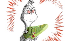 Adidas представила мохнатые кроссовки, вдохновлённые Гринчем