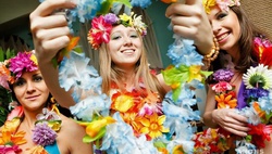 Гавайская вечеринка в Dudek