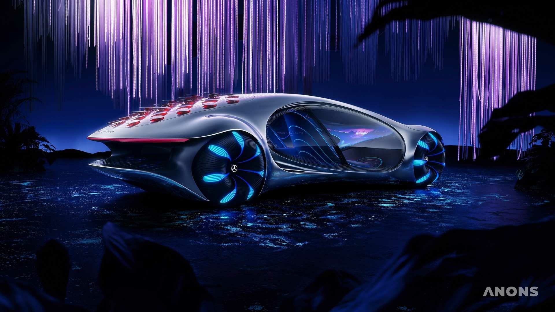Представлен концепт-кар от Mercedes-Benz и режиссёра «Аватара» Джеймса Кэмерона