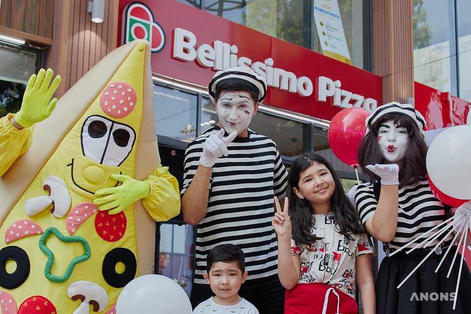 Детский праздник в Bellissimo Pizza