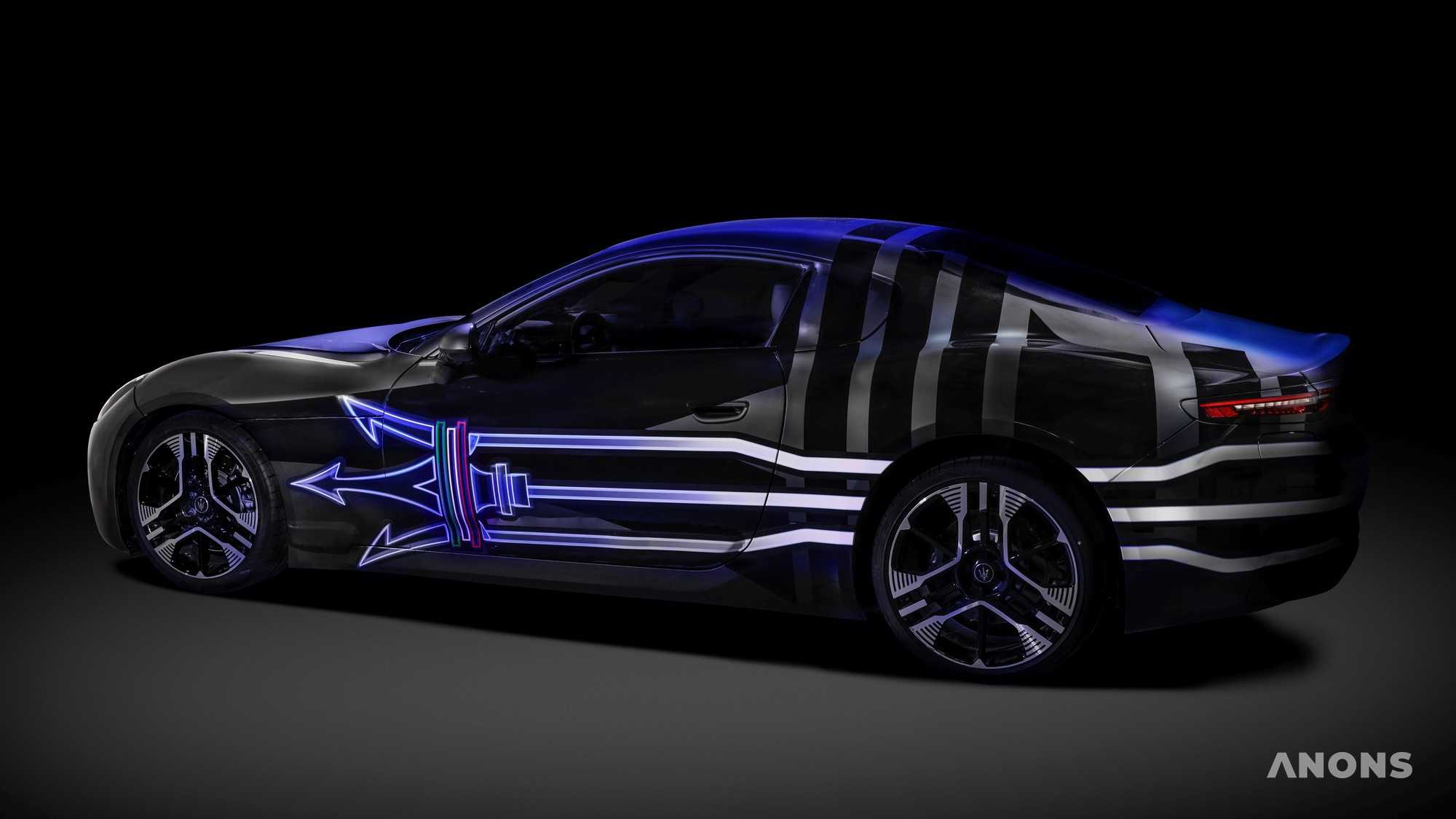 Maserati представила, как будет выглядеть электрокар GranTurismo Folgore