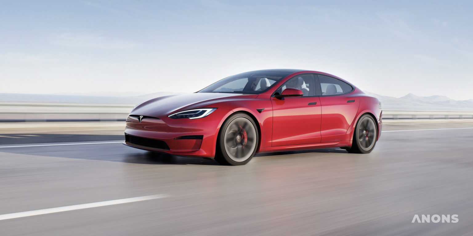 Tesla представила свой самый быстрый электромобиль Model S Plaid