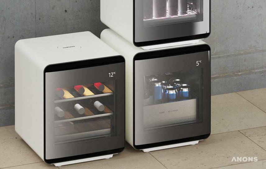 Samsung создала модульные холодильники для хранения пива в комнате