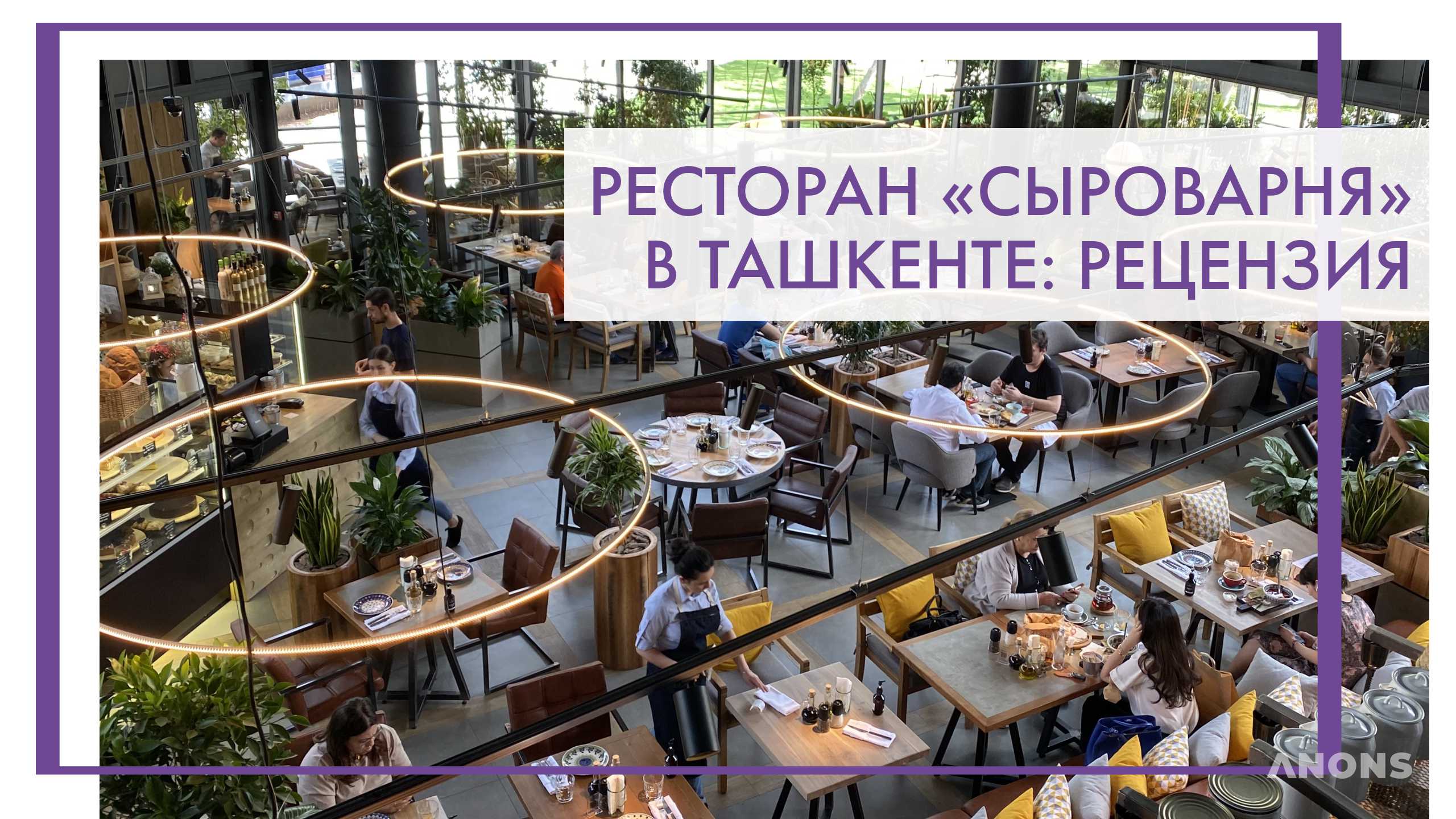 Ресторан сети «Сыроварня» в Ташкенте – рецензия