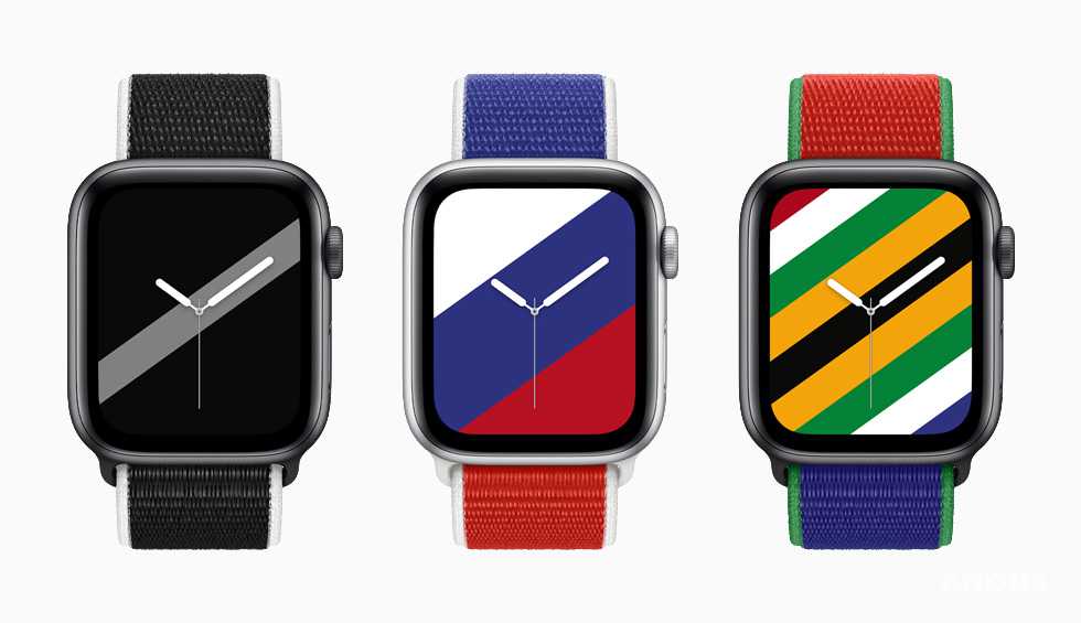 Apple выпустила ремешки для Apple Watch в цветах флагов стран