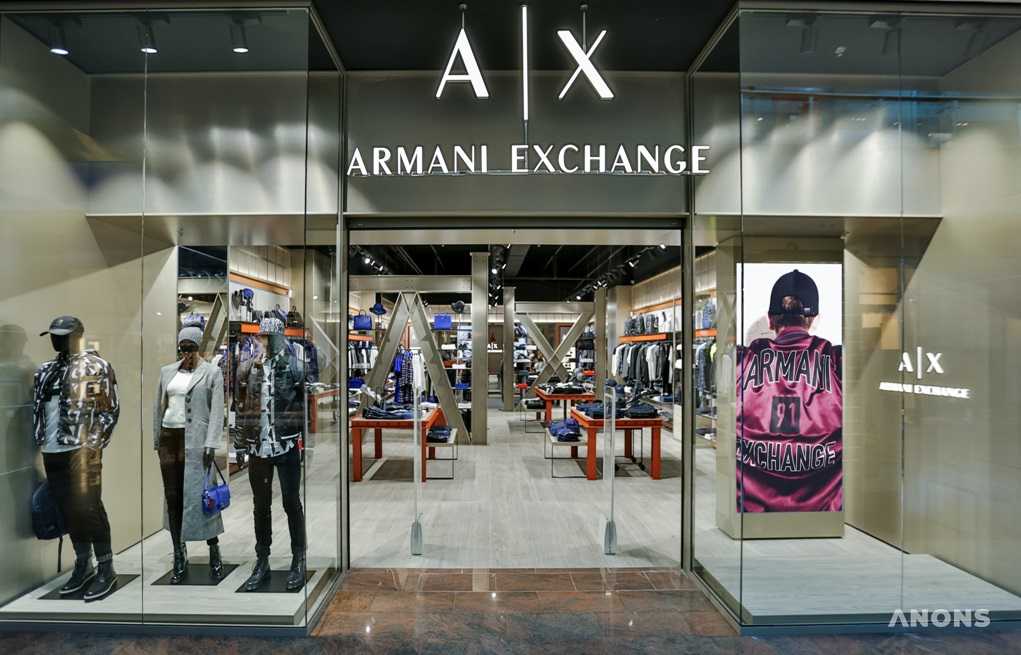 В Узбекистане появятся магазины звездного бренда Armani Exchange