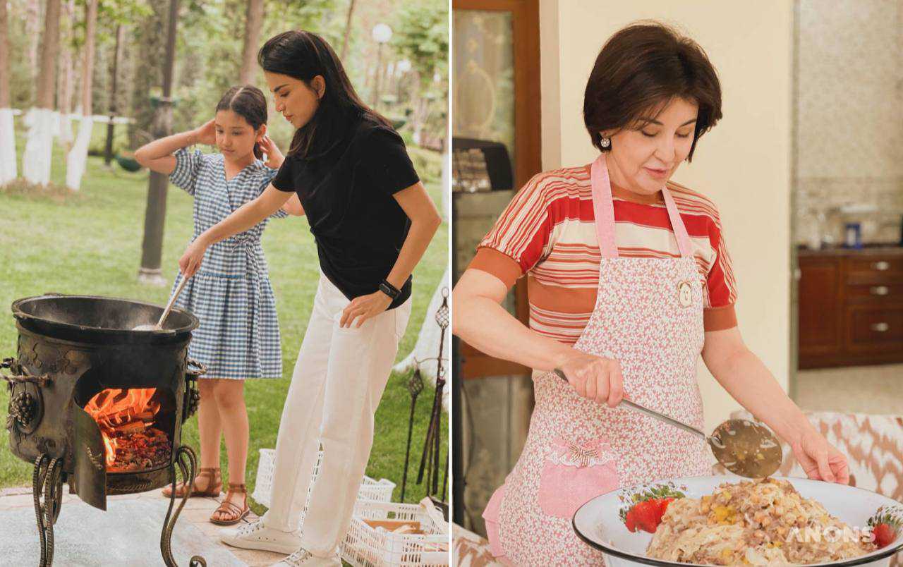 Саида Мирзиёева рассказала о блюде, которое они готовят и любят всей семьей — фото