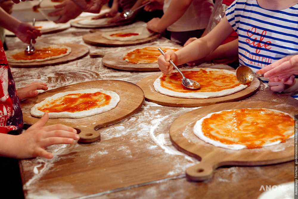 Мастер-класс для детей в Bellissimo Pizza