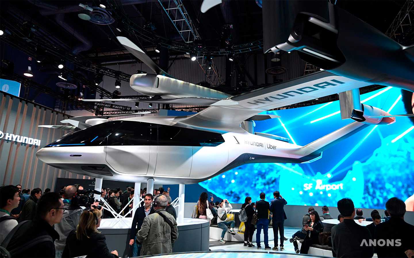 Hyundai запланировала выпустить линейку летающих автомобилей к 2028 году