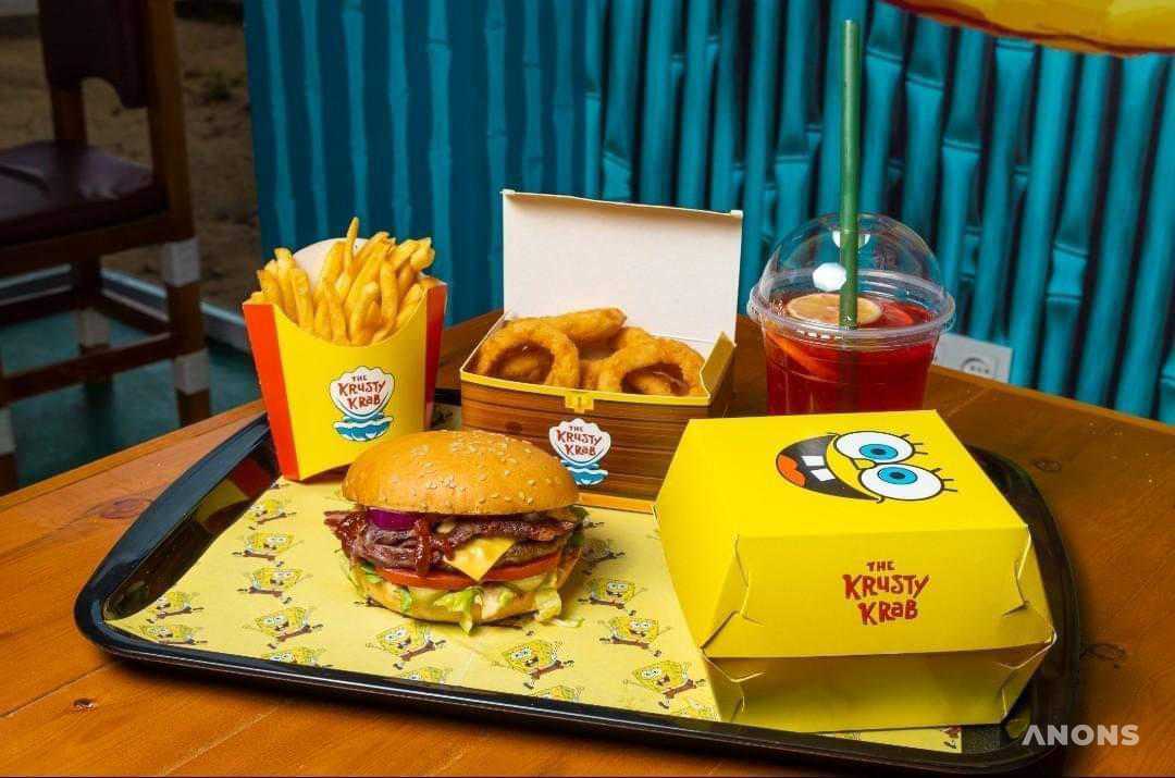 Открытие Krusty Krab Burger в СРЦ Parus