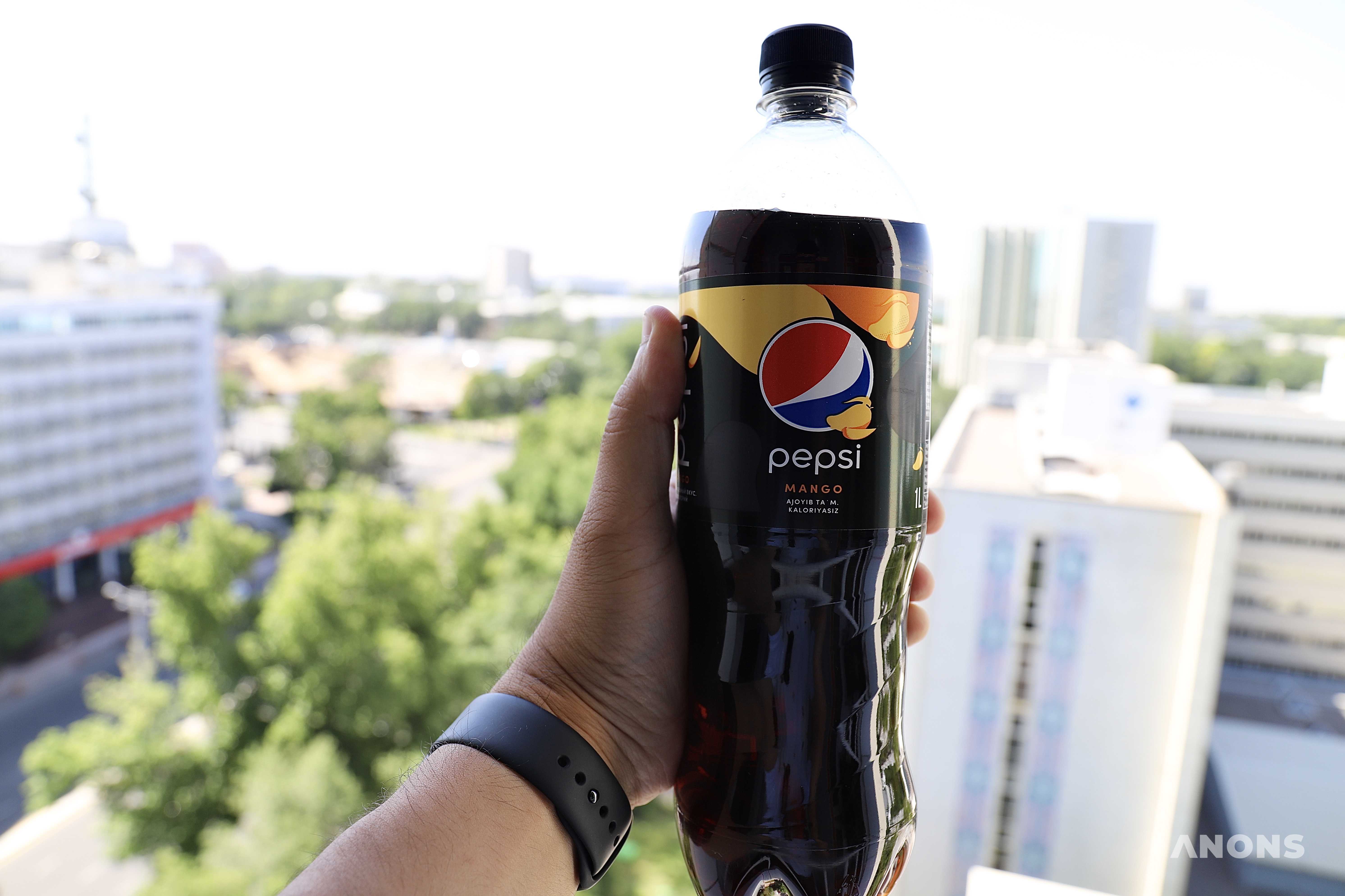 Тропики теперь у вас в стакане! Новинка Pepsi Манго