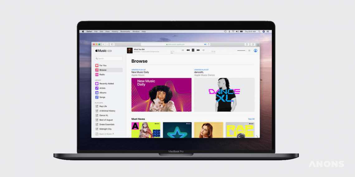 Apple запустила полноценную веб-версию Apple Music