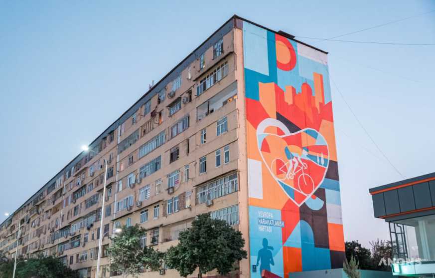 В Ташкенте создали мурал в честь Всемирного дня без автомобиля
