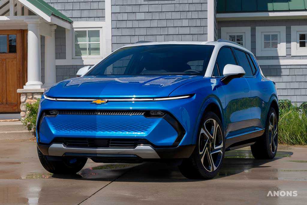 Теперь электрический: Chevrolet презентовала обновленную модель Equinox 2023