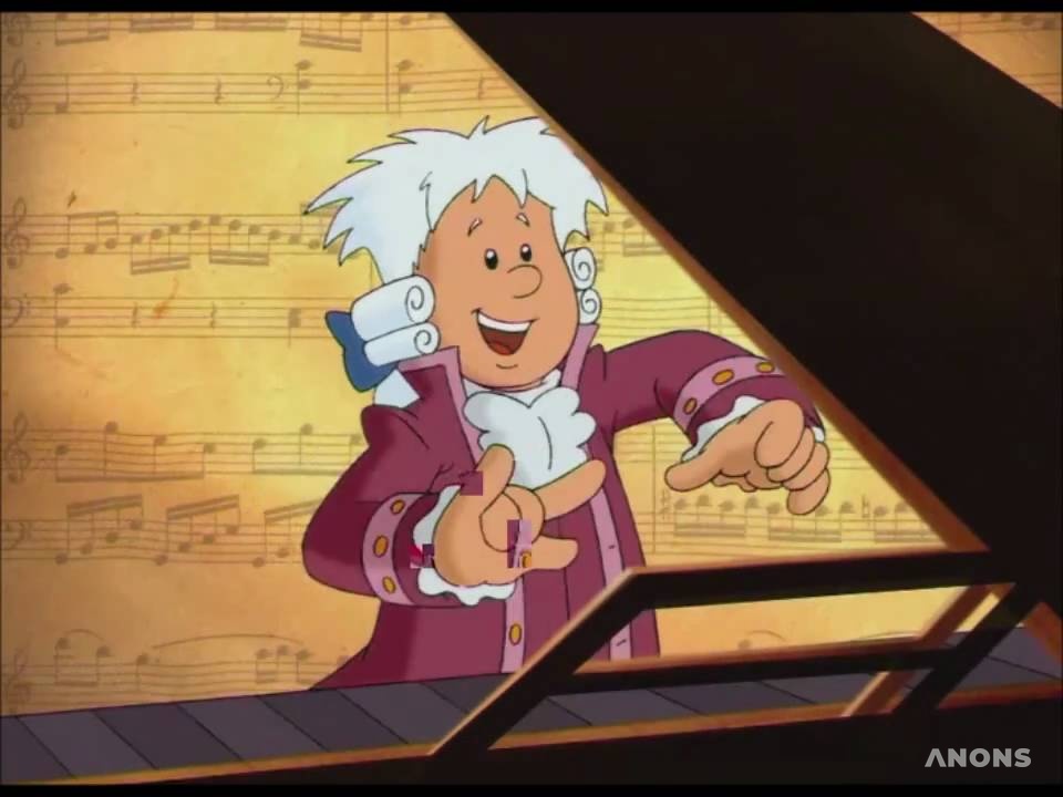 Показ мультфильма «Маленький Моцарт»
