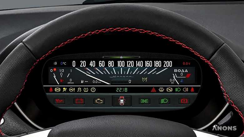 Lada Vesta и X-Ray получили цифровую приборную панель в стиле ВАЗ-2101