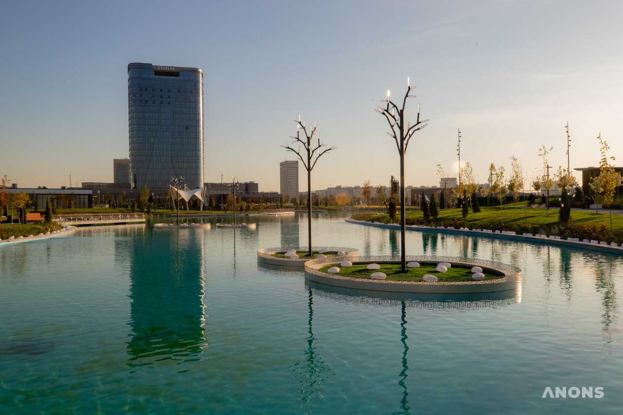 Muzqaymoq party в парке Tashkent City