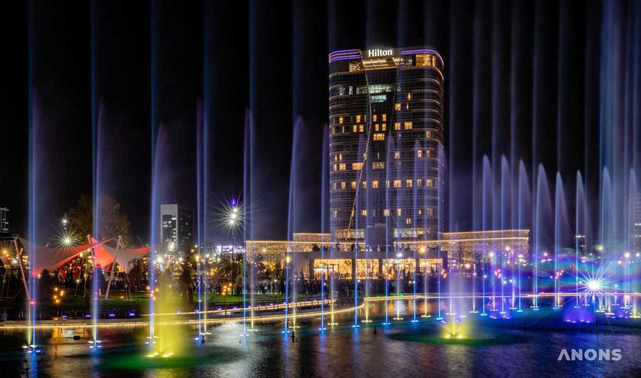 День фонтанов в Tashkent City