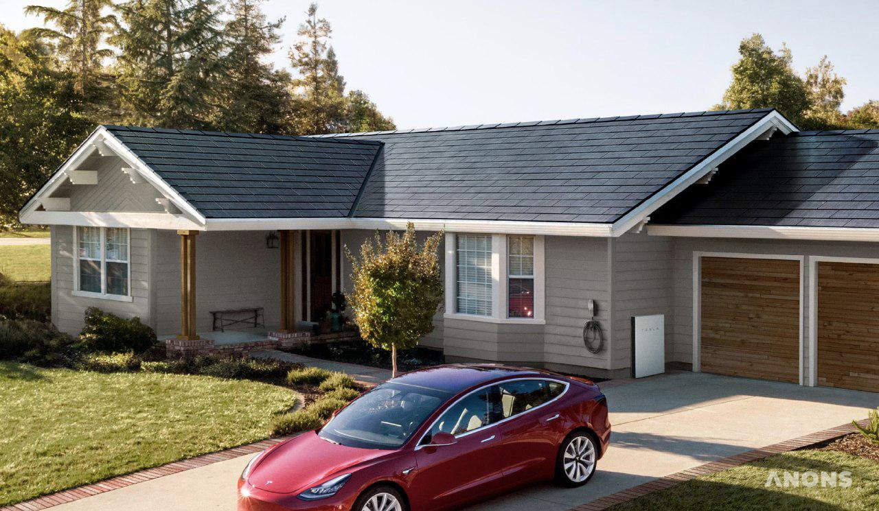Tesla представила самую дорогую солнечную батарею
