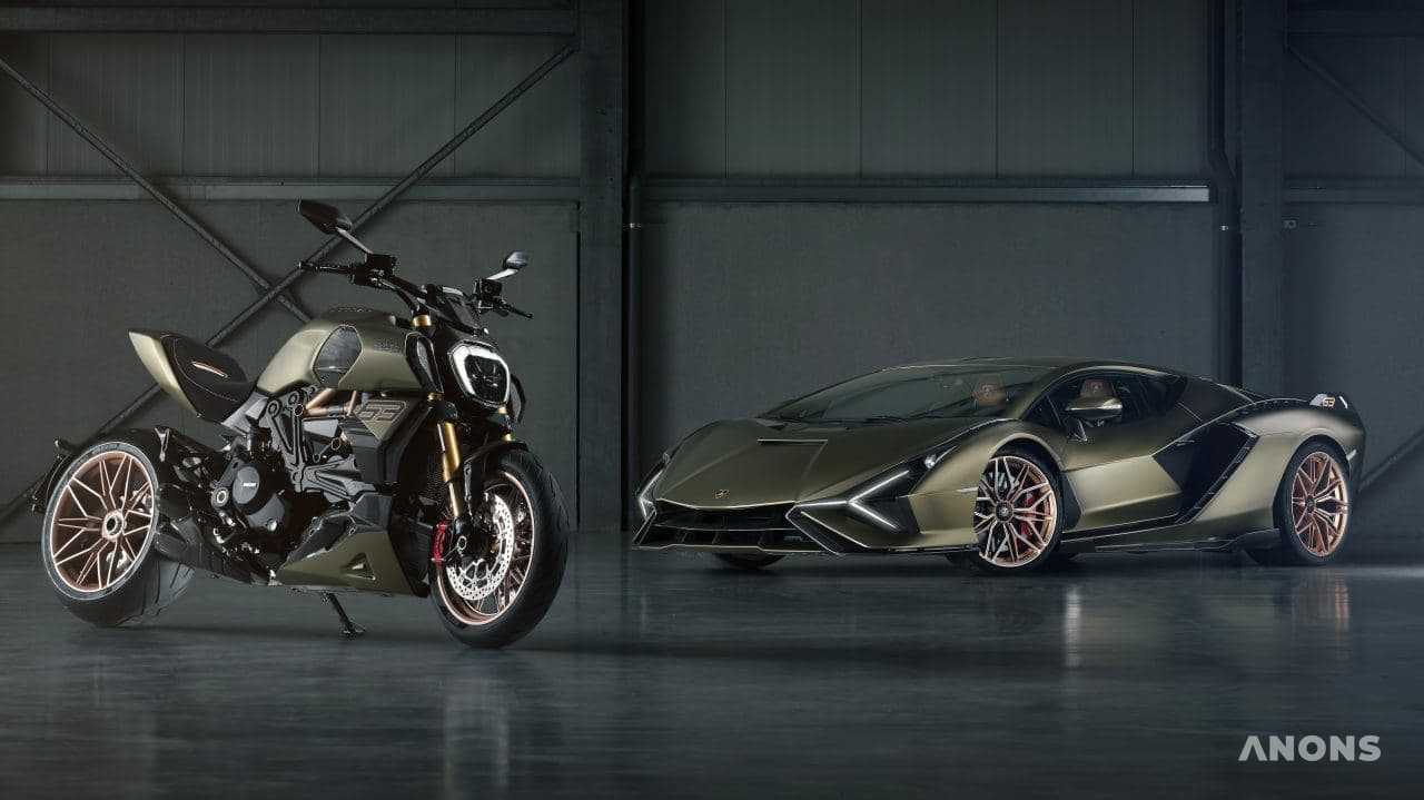Lamborghini и Ducati представили совместно разработанный мотоцикл