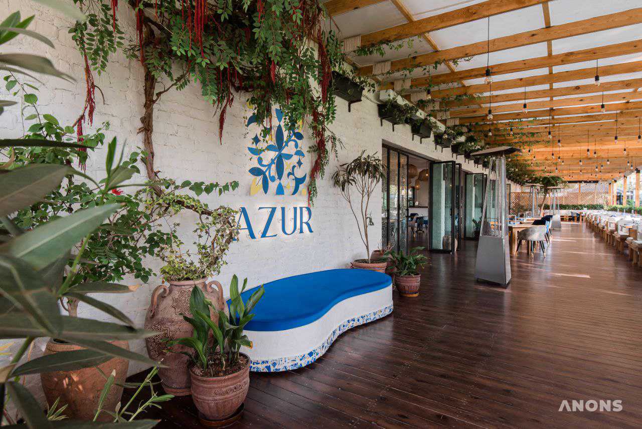 Средиземноморский ресторан AZUR - Terrace Garden приглашает на торжественное открытие