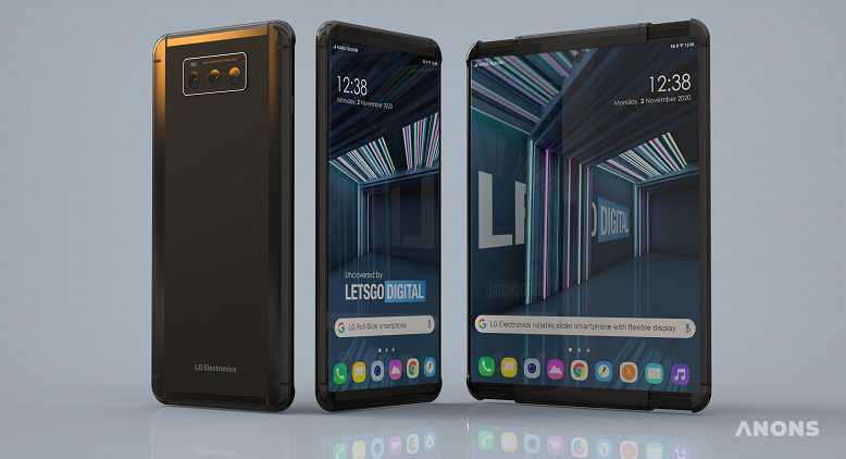 Смартфон LG с растягивающимся дисплеем появился на концепт-изображениях