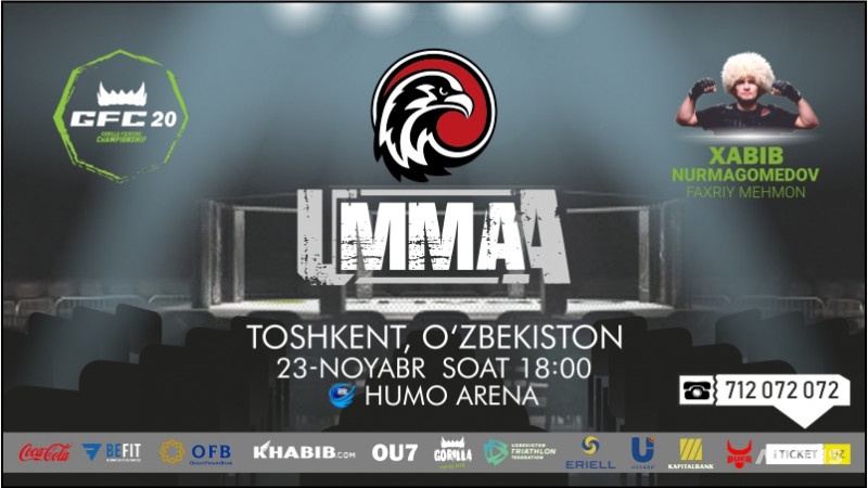 Первый турнир MMA в Узбекистане