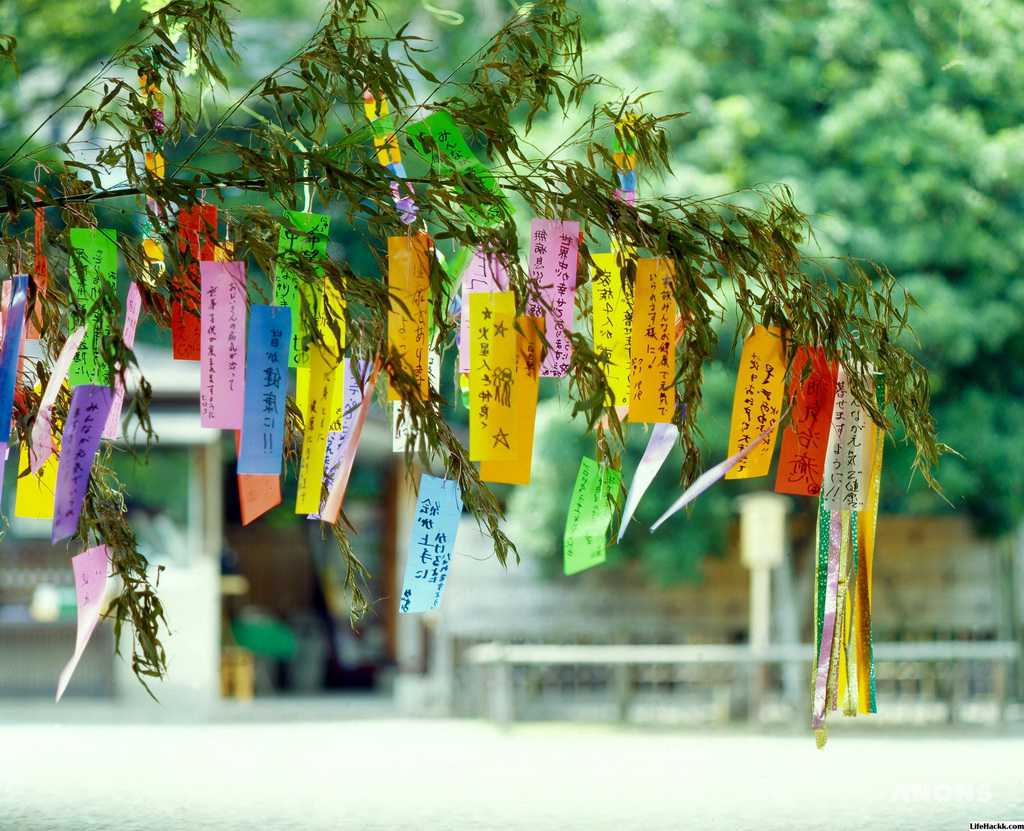 Японский праздник Танабата в Караван-сарае культуры Икуо Хираямы