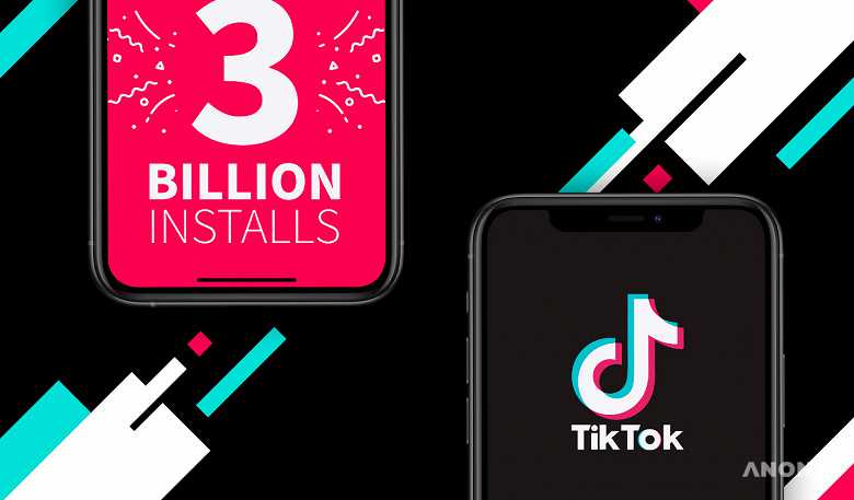 TikTok стал первым приложением не от Facebook, которое скачали 3 млрд раз