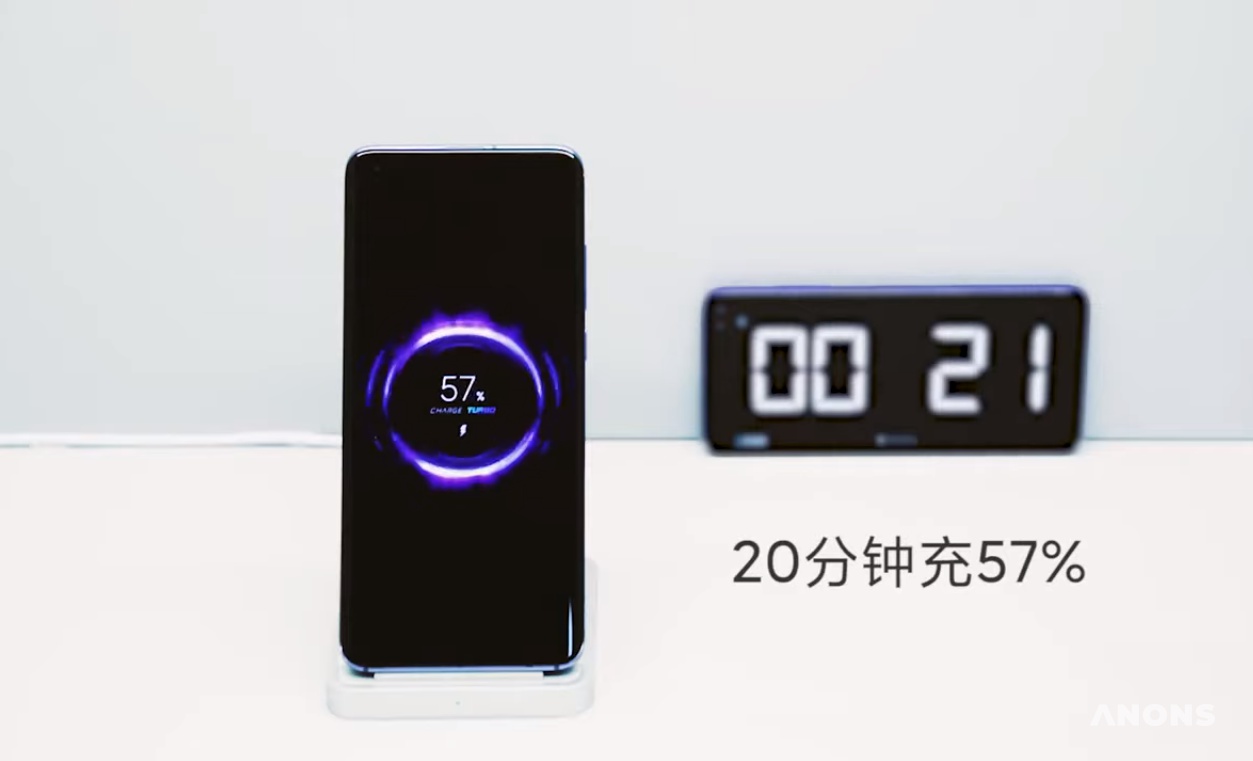 Xiaomi показала самую быструю беспроводную зарядку: за 40 минут до 100%
