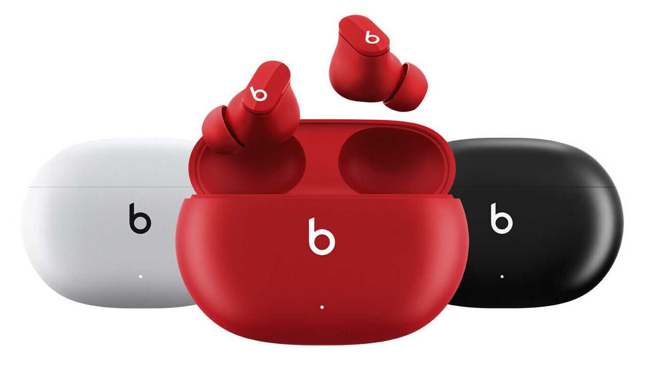 Apple представила беспроводные наушники Beats Studio Buds с активным шумоподавлением
