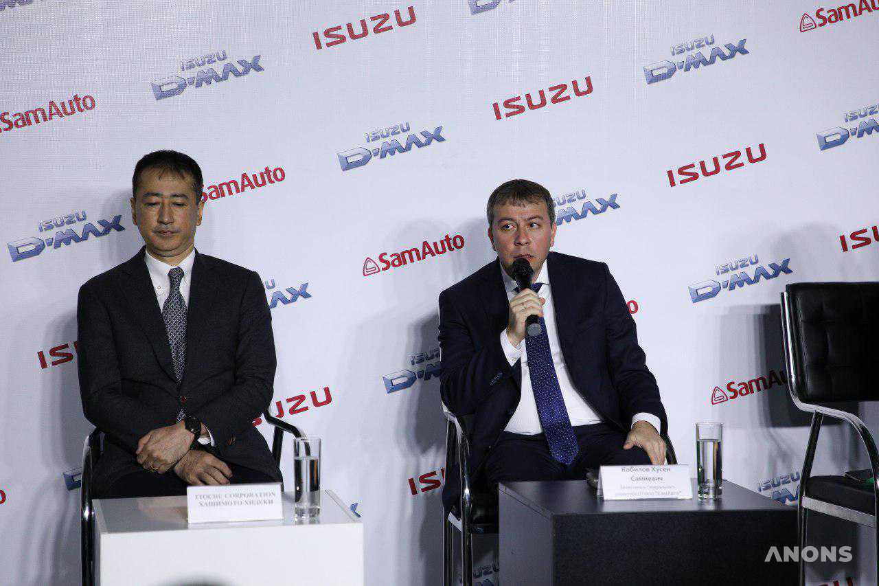 SamAuto представил первые в Узбекистане пикапы ISUZU D-Max - фото