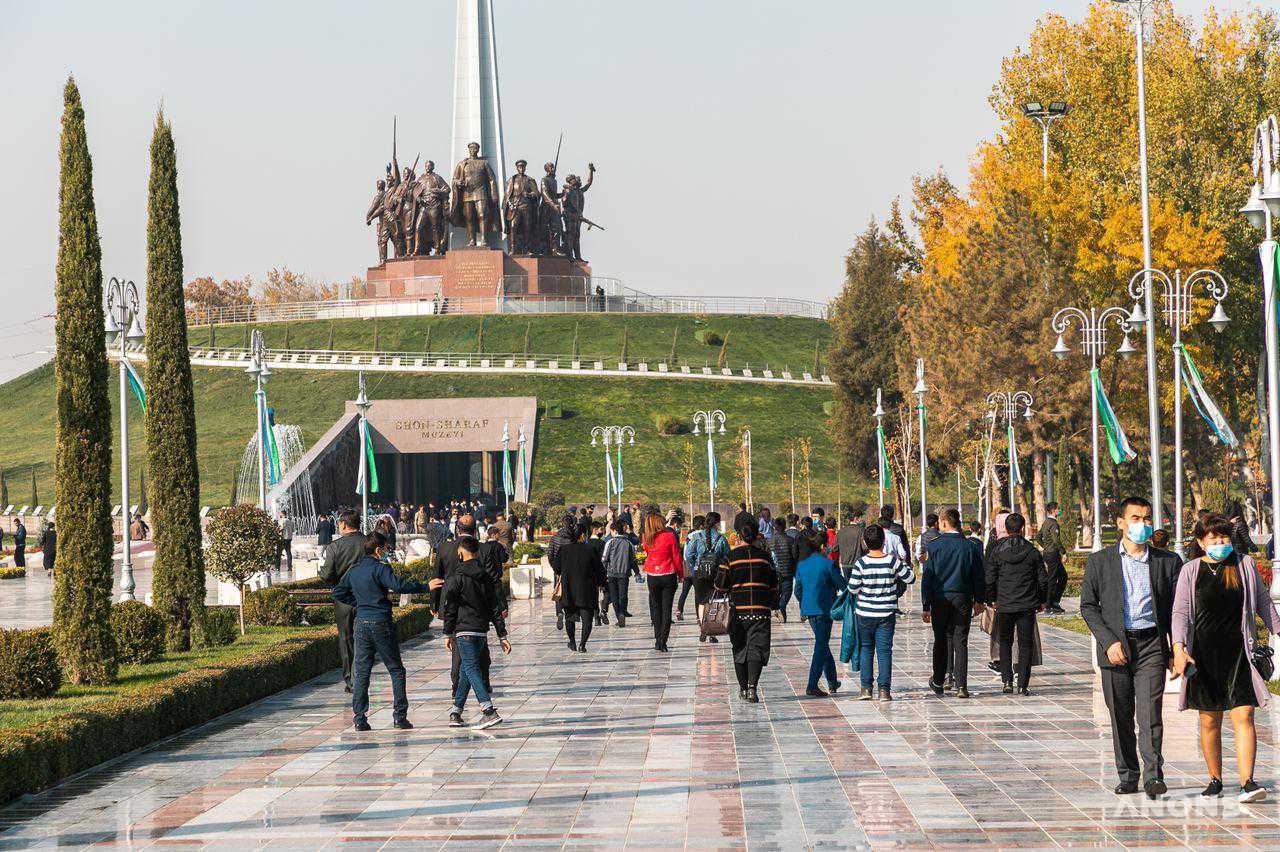 В Ташкенте состоялось торжественное открытие парка Победы - фоторепортаж