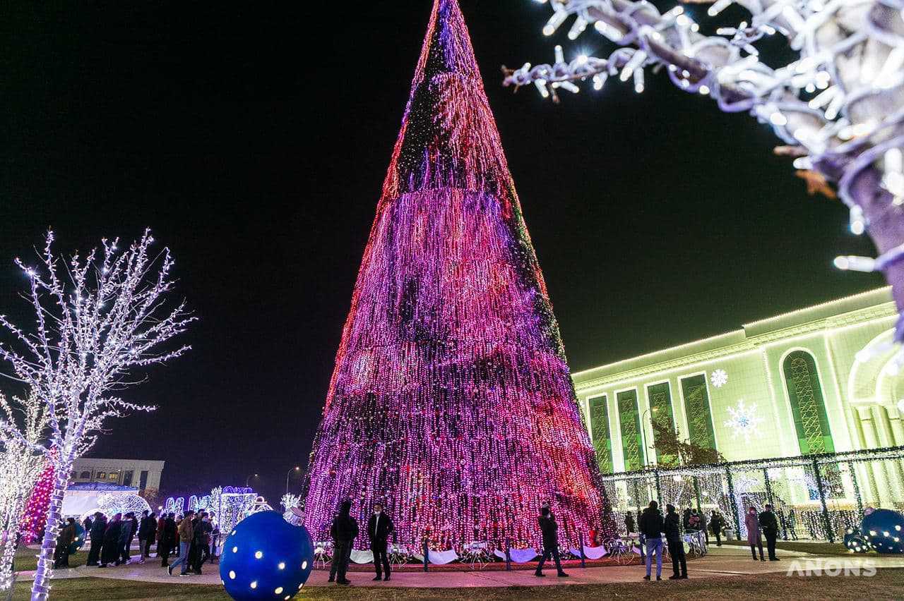 Новогоднее настроение в Ташкенте - фоторепортаж