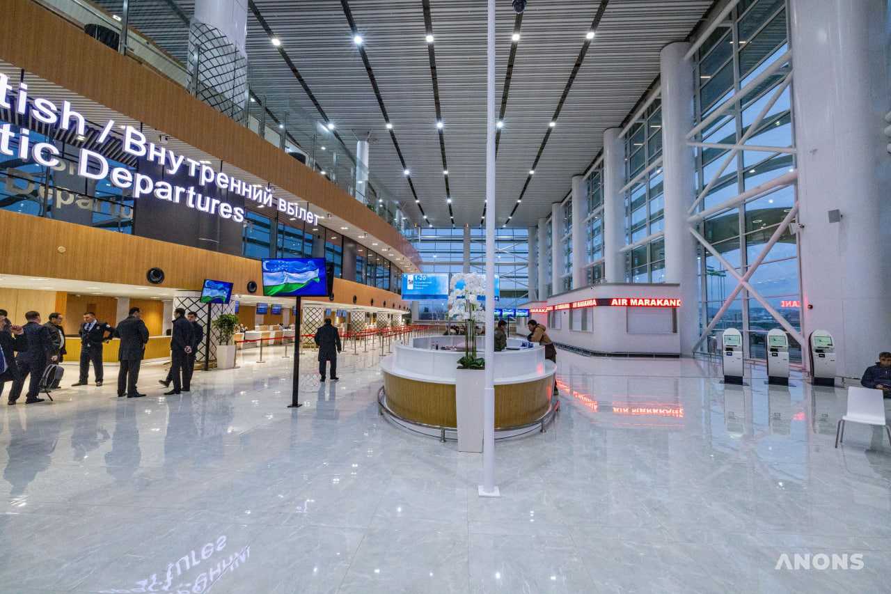 В Самарканде распахнул свои двери новый терминал международного аэропорта – фото
