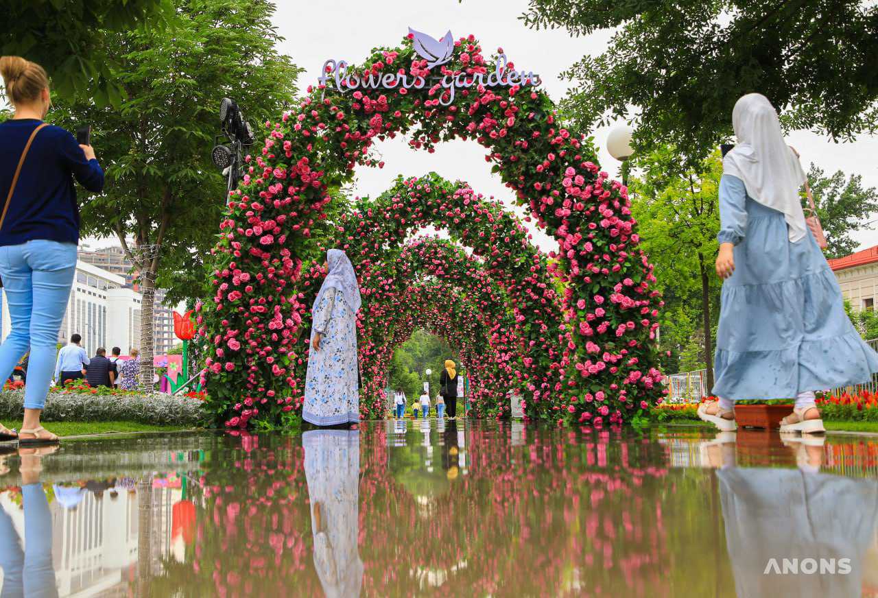 Праздник красоты и эстетики: в Ташкенте стартовал фестиваль цветов Tashkent Flower Fest 2022 – фото
