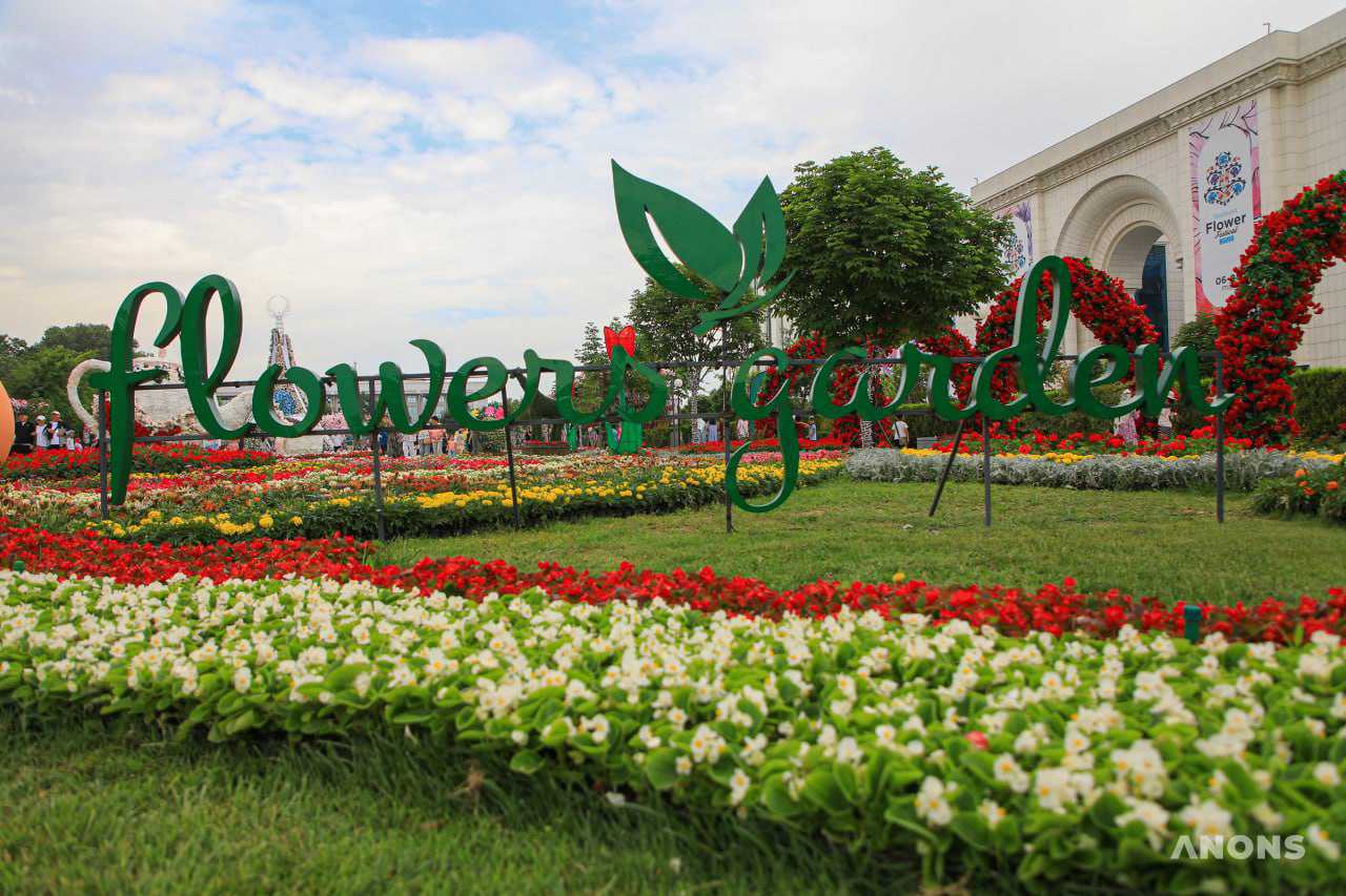 Праздник красоты и эстетики: в Ташкенте стартовал фестиваль цветов Tashkent Flower Fest 2022 – фото