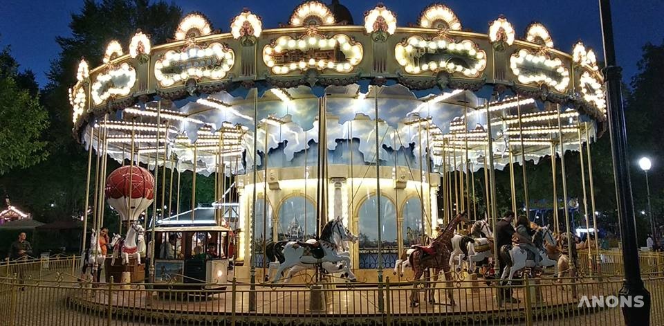 Цирковое шоу в Central Park