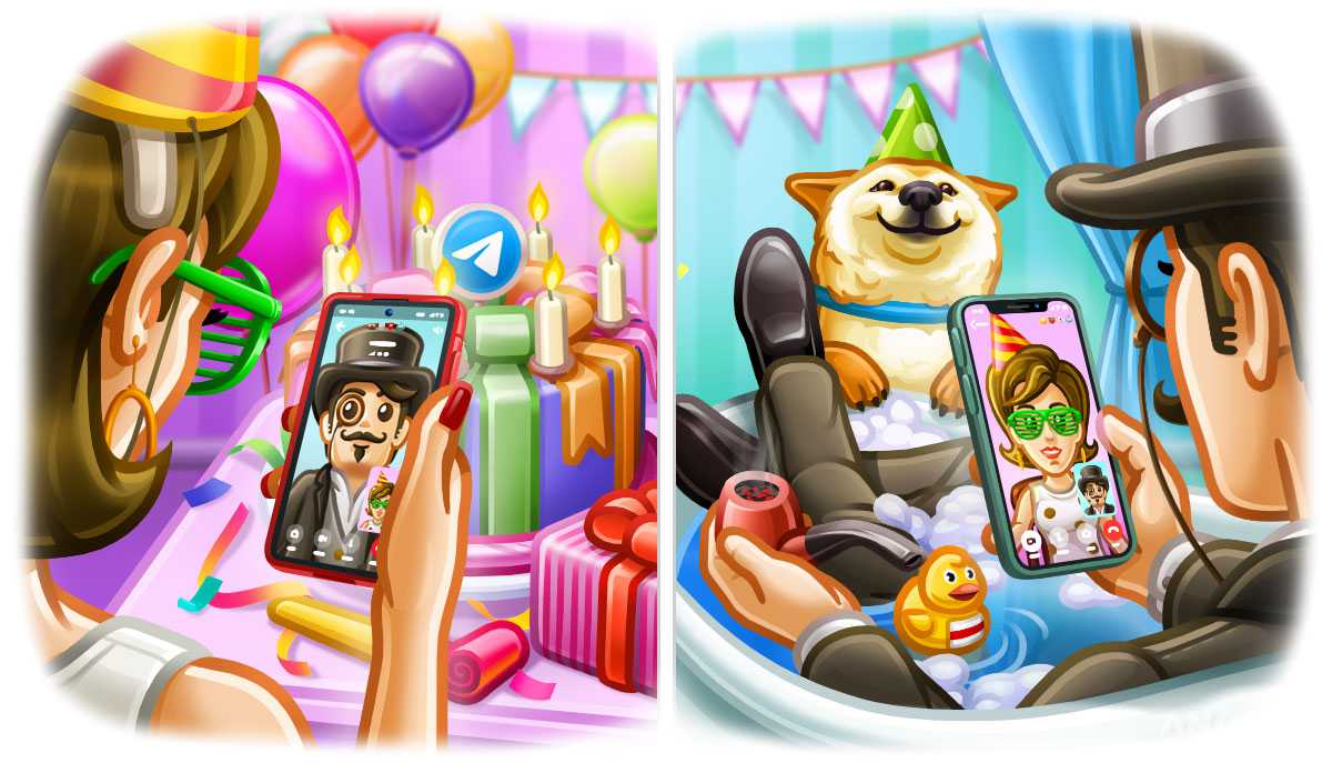Telegram официально запустил видеозвонки в честь своего 7-летия