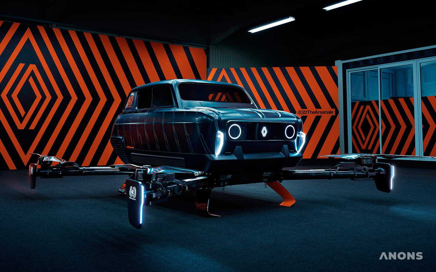 Renault выпустила летающий автомобиль