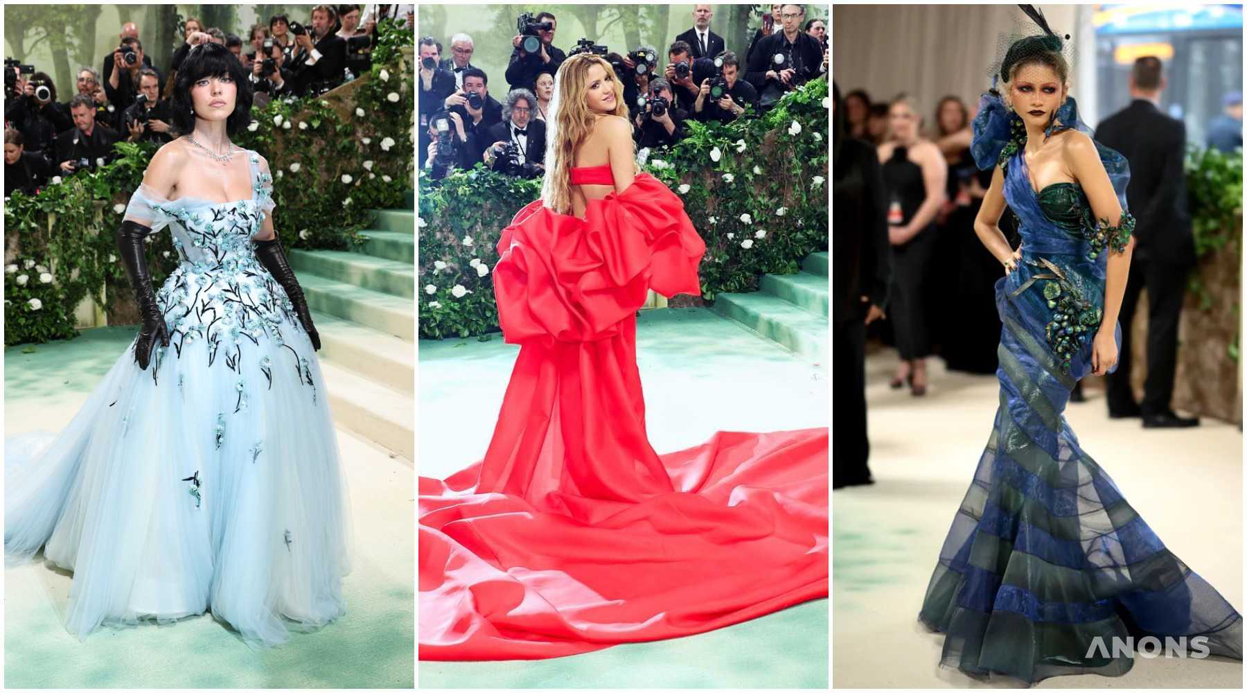 Met Gala 2024: самые яркие образы звёзд