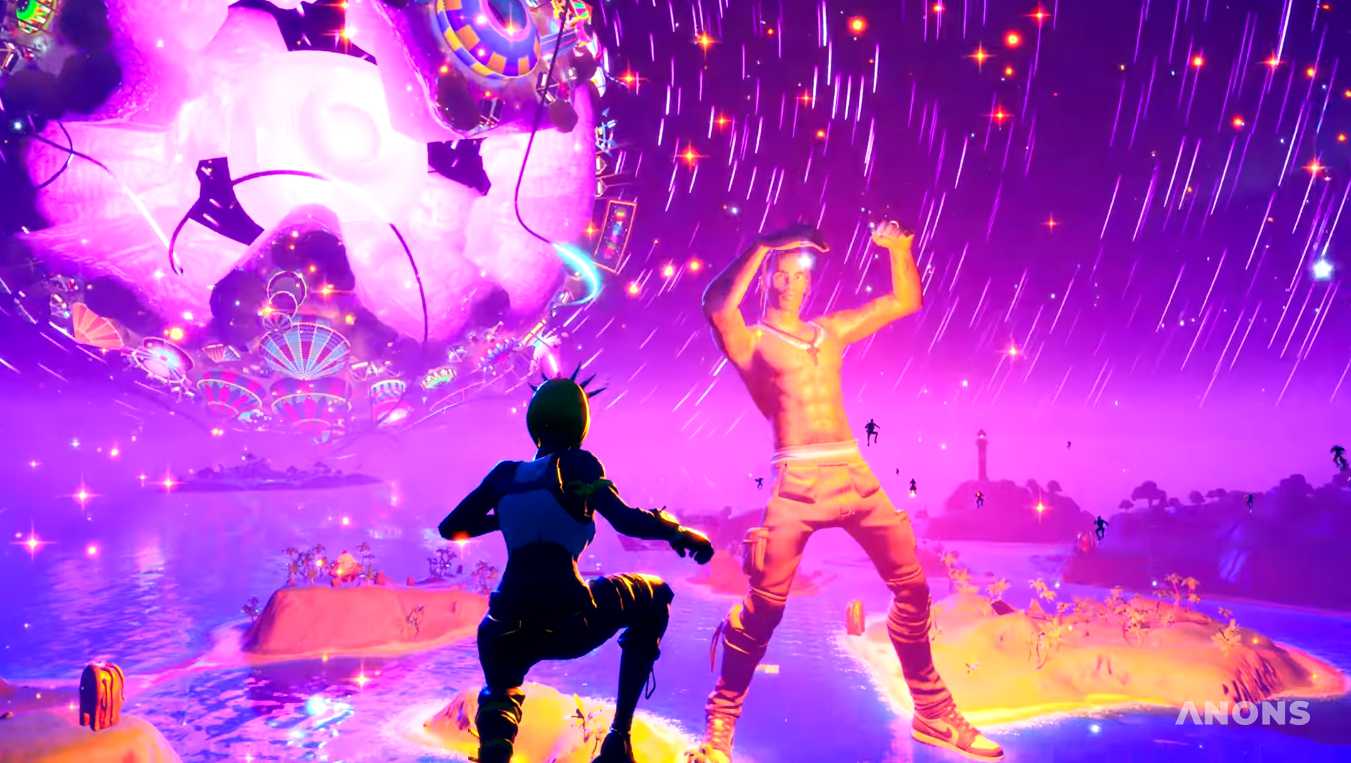 Трэвис Скотт дал концерт в Fortnite — фанаты в восторге