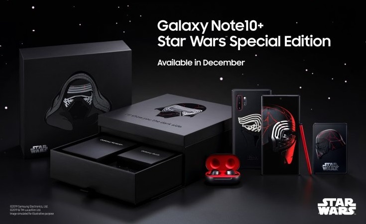 Samsung и Disney представили Galaxy Note 10+ Star Wars Special Edition