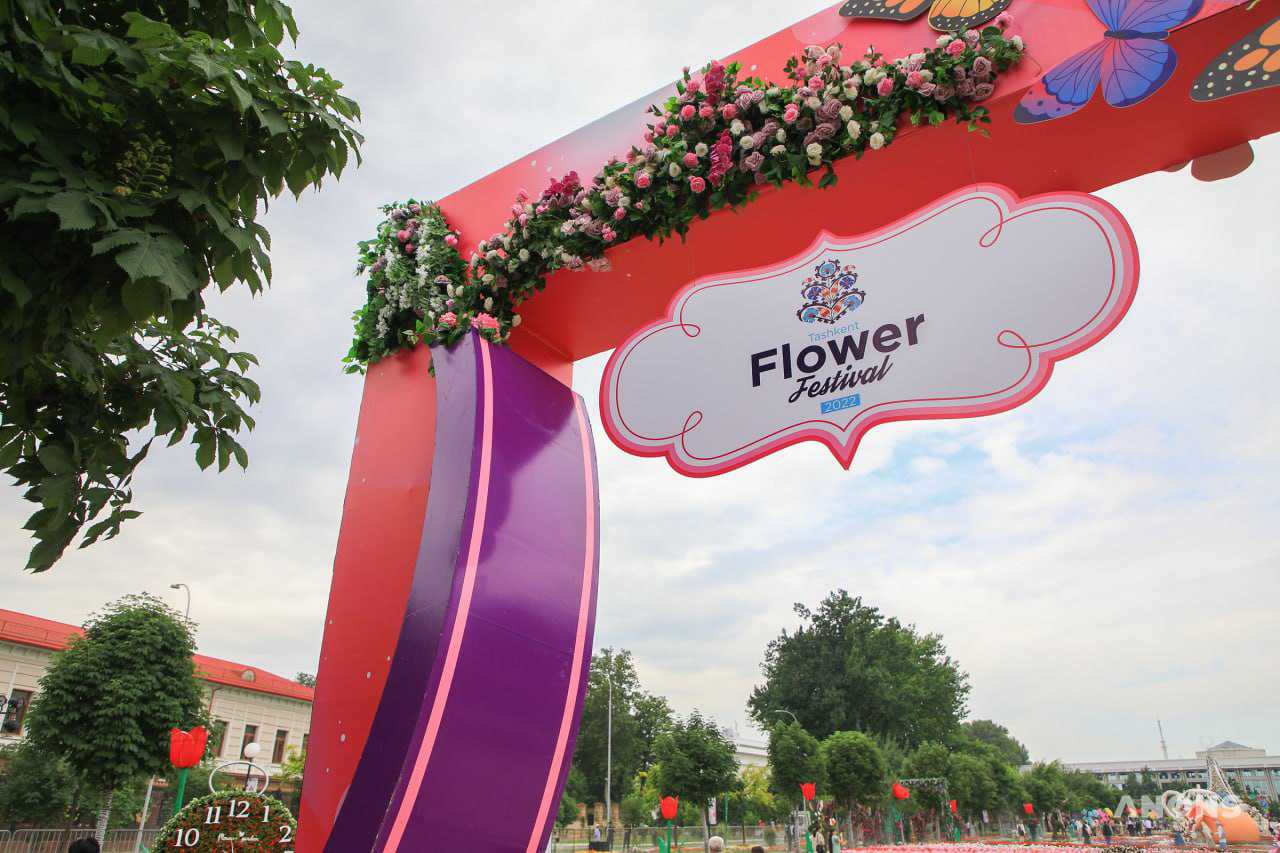 Праздник красоты и эстетики: в Ташкенте стартовал фестиваль цветов Tashkent Flower Fest 2022 – фото